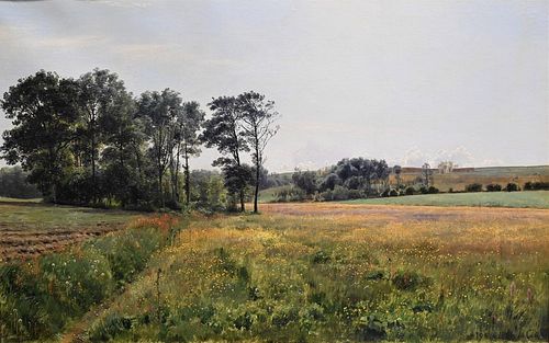 JANUS LA COUR (1837 - 1909), FARM