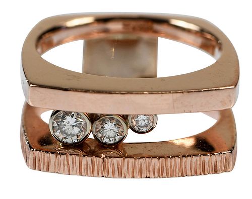 14KT DIAMOND RINGcustom designed  3780da