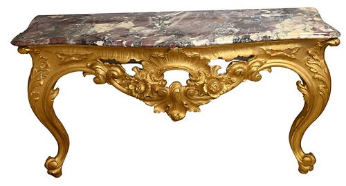 LOUIS XV STYLE WALL MOUNTED TABLE,