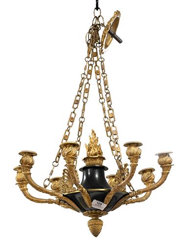 FRENCH EMPIRE STYLE HANGING LIGHT  378119