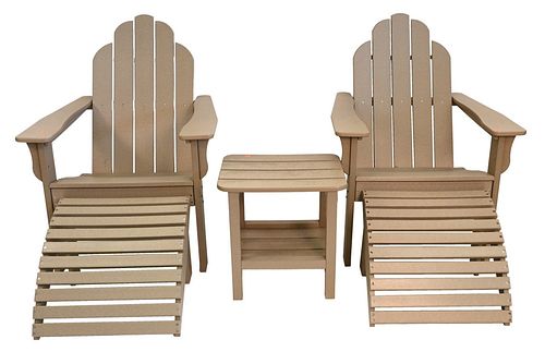 PAIR OF MALIBU OUTDOOR LIVING ADIRONDACK