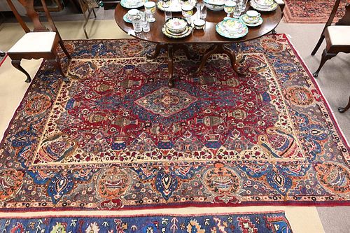 ORIENTAL CARPET, HAVING BIRDS AND