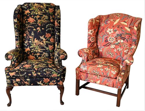 PAIR OF CHAIRS TO INCLUDE BAKER 3781c3