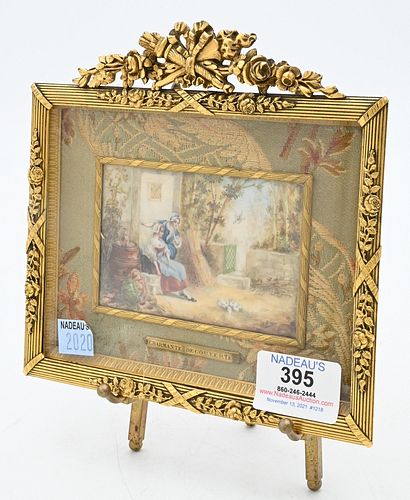 FRENCH MINIATURE PAINTING TWO 378233