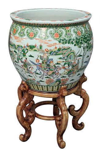 CHINESE PORCELAIN FAMILLE VERTE