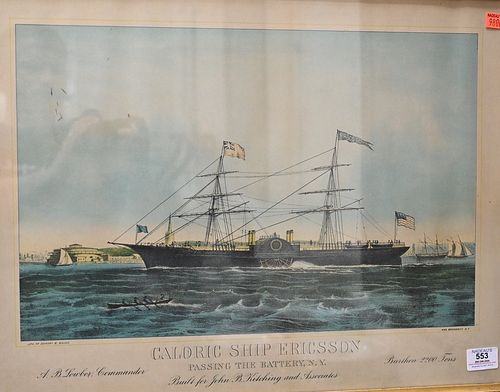 SARONY AND MAJOR CALORIC SHIP 3782cc