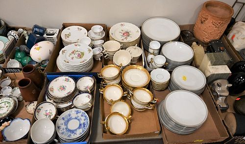 6 BOX LOTS OF PORCELAIN TO INCLUDE 3782dc