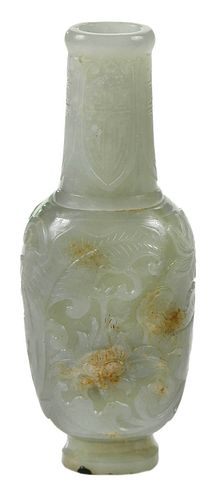 CHINESE JADE OR HARDSTONE VASE 3782ea