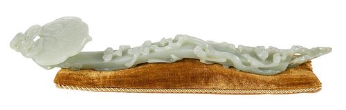 CHINESE CARVED JADE OR HARDSTONE 3782f7