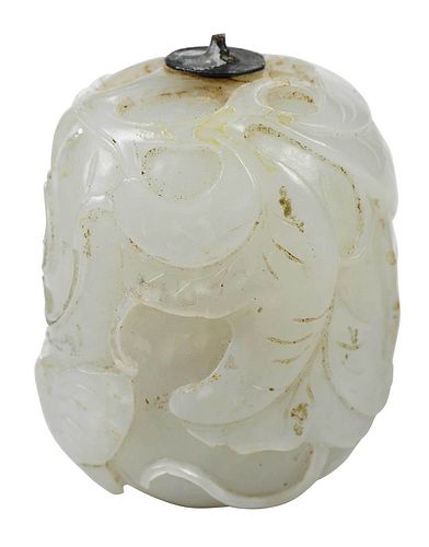 CHINESE GOURD FORM JADE OR HARDSTONE 378308