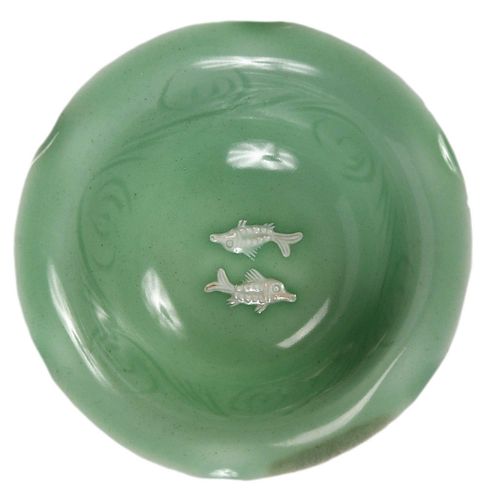 CHINESE LONGQUAN CELADON DOUBLE