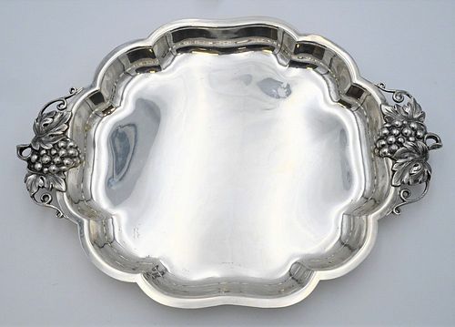 DURHAM STERLING SILVER SERVING TRAY
