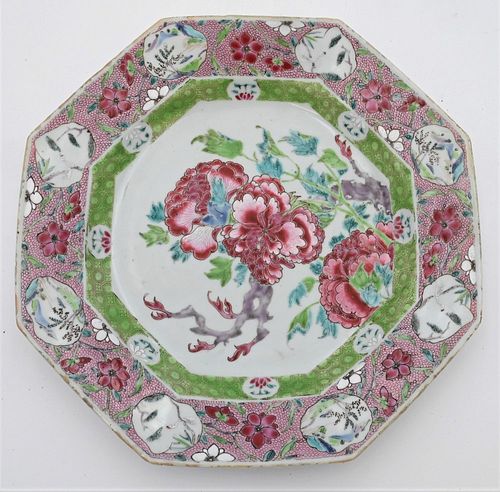 CHINESE EXPORT PORCELAIN OCTAGONAL 378442