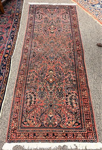 SAROUK ORIENTAL RUNNER HAVING WEAR 3784c0