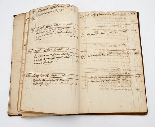 ACCOUNT LEDGER 18TH - 19TH CENTURY