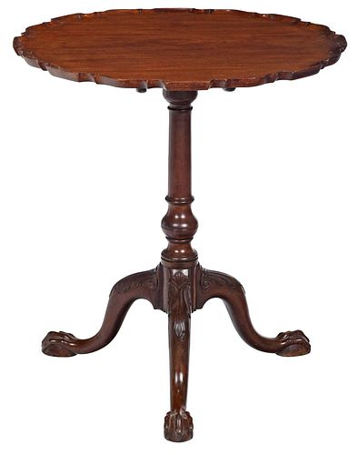 FINE RARE CHARLESTON CHIPPENDALE MAHOGANY