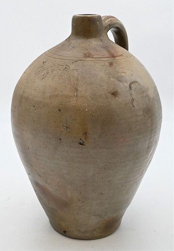 OVOID STONEWARE JUG HAVING INCISED 37860f