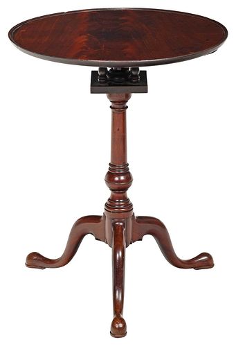 PHILADELPHIA CHIPPENDALE DISH TOP 378608