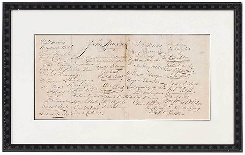 BENJAMIN O. TYLER SIGNATURE SHEET,