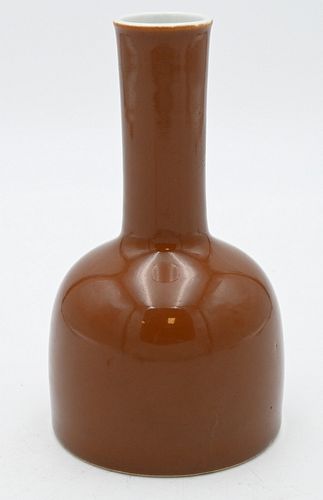 CHINESE BROWN GLAZED VASE COFFEE 378663