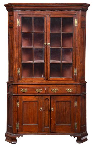 AMERICAN CHIPPENDALE WALNUT CORNER 378681