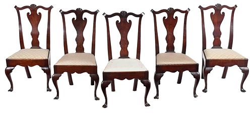 SET OF FIVE PENNSYLVANIA CHIPPENDALE 378699