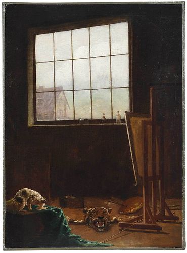 EASTMAN JOHNSON American 1824 1906 Studio 3786e7