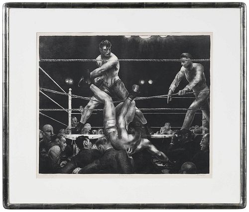 GEORGE BELLOWS New York Ohio 1882 1925 Dempsey 378720