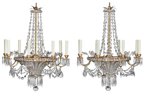 FINE PAIR SWEDISH NEOCLASSICAL 37878b