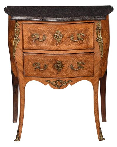 LOUIS XV STYLE MARQUETRY INLAID