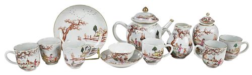 12 PIECE CHINESE EXPORT PORCELAIN 3787df
