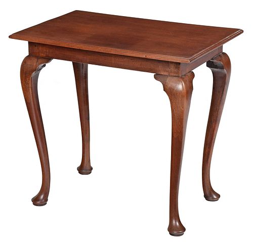 DIMINUTIVE QUEEN ANNE MAHOGANY