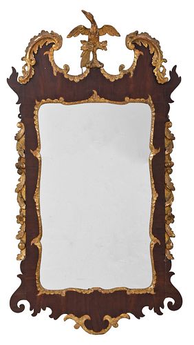 GEORGE III MAHOGANY AND GILTWOOD 37882c