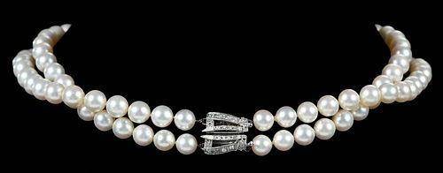 14KT. PEARL NECKLACEconvertible-