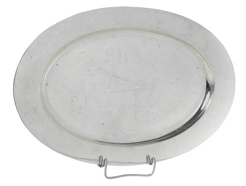 REED AND BARTON OVAL STERLING SERVING