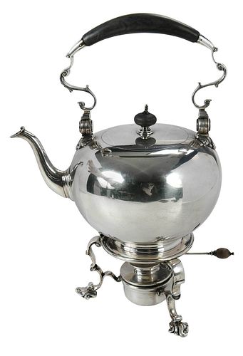 GEORGE II STYLE STERLING HOT WATER 3788af