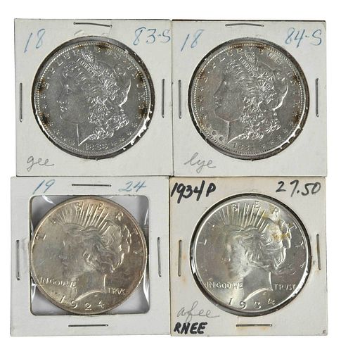 25 U.S. SILVER DOLLARS14 Morgan