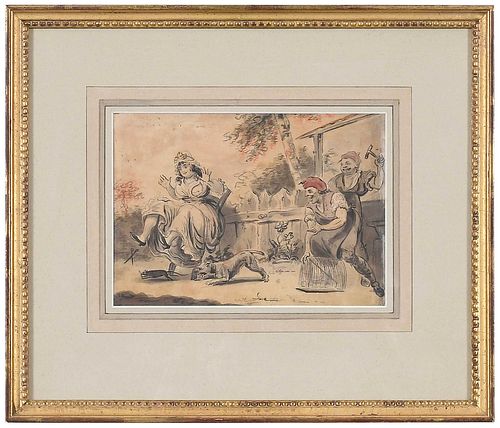 ATTRIBUTED TO ISAAC CRUIKSHANK(Scottish,