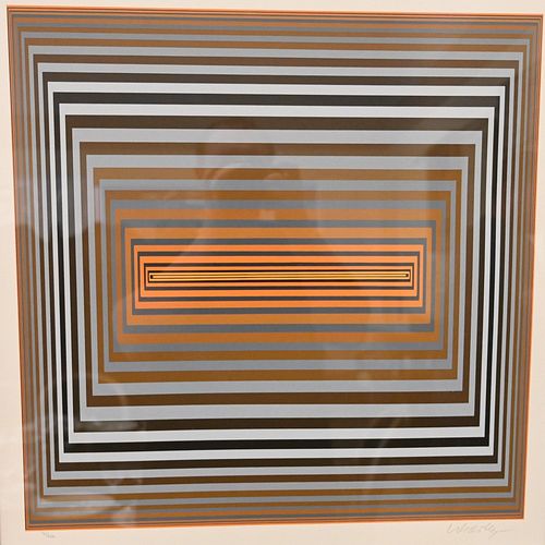 VICTOR VASARELY HUNGARIAN 1906 37897c