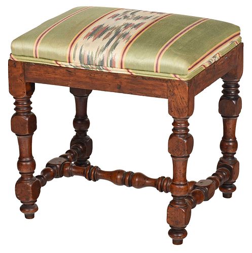 FRENCH BAROQUE UPHOLSTERED WALNUT 3789c4