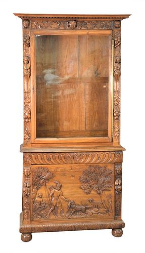 CONTINENTAL WALNUT CABINET IN 3789ec