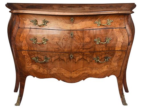 LOUIS XV STYLE MARQUETRY INLAID 3789fd