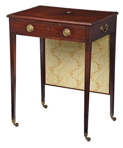 GEORGE III MAHOGANY LADIES WRITING DESKBritish,