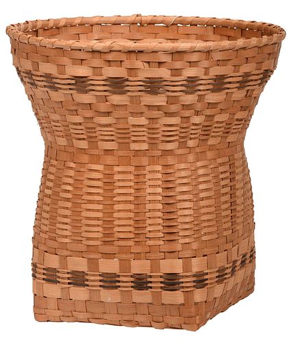 AGNES WELCH WOVEN CHEROKEE BASKET20th 378ab8