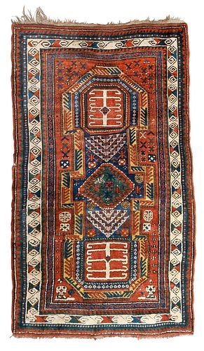 KAZAK RUG20th century central 3763be