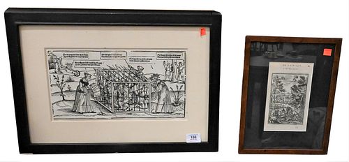 TWO FRAMED PIECESTwo Framed Pieces  37641a