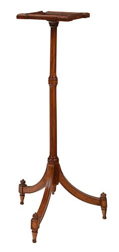 NEOCLASSICAL MAHOGANY URN STANDPossibly 37642c