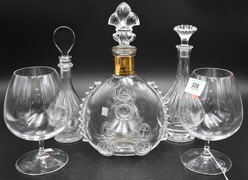 FIVE PIECE LOT OF BACCARAT FRANCE 376495