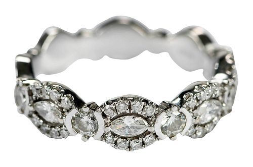 14KT DIAMOND RING37 round brilliant 37653f