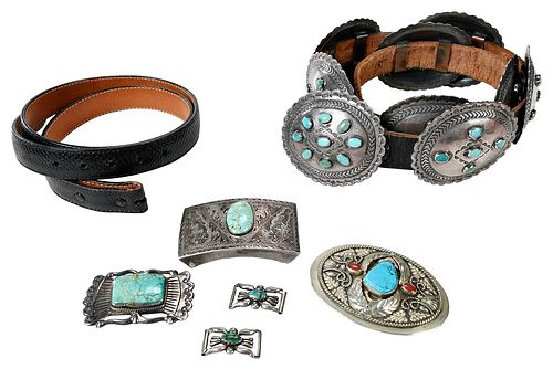 SOUTHWESTERN CONCHO BELT WITH 37655f